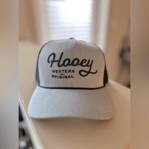 Hooey Men's OG Adjustable Snapback, Gray/Black